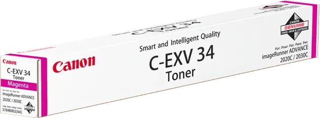 Тонер Canon C-EXV 34 Magenta Тонер Canon C-EXV 34 Magenta - 19000 страници -