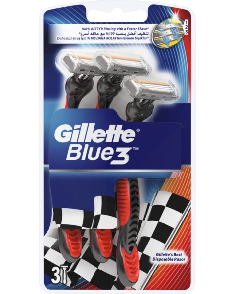 Gillette Blue 3 Pride -    Blue 3, 3  6  - 