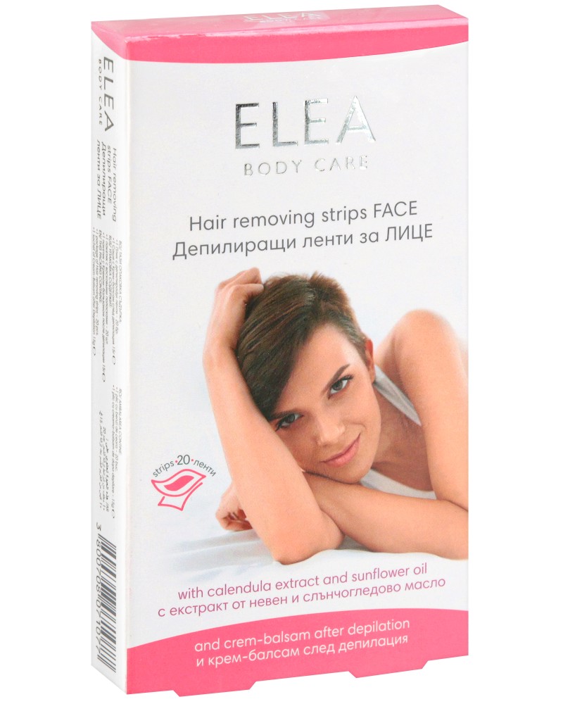 Elea Hair Removing Strips Face - 20      - 