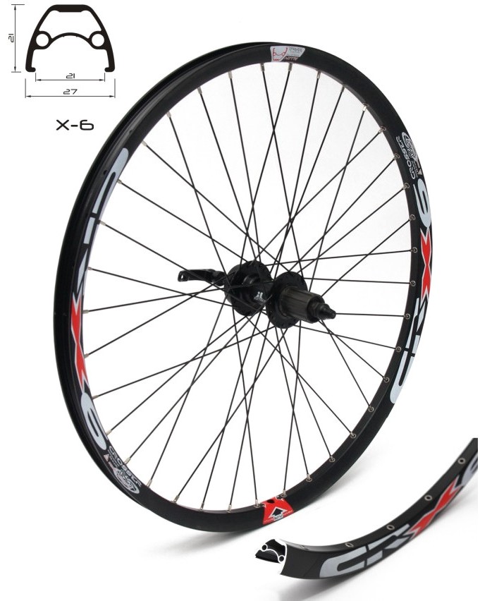 X-6 26" X-6 26" - Задна капла за велосипед -