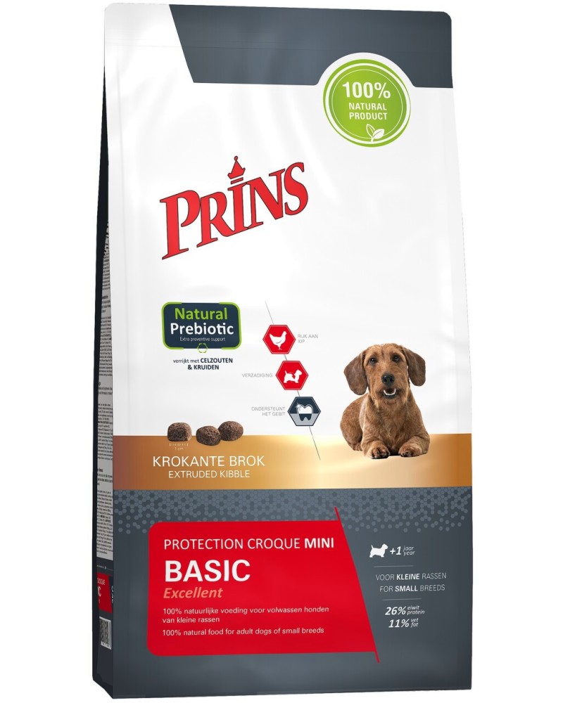      Prins Basic Excellent - 2  10 kg,  ,   Protection Croque Mini,  1  - 
