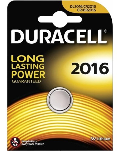 Бутонна батерия DL2016 - Литиева 3V - 1 ÷ 2 броя - батерия