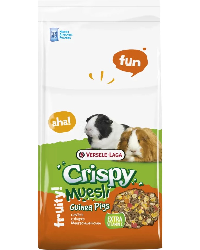     VERSELE LAGA Muesli Guinea Pigs - 0.4 ÷ 20 kg,   Crispy - 