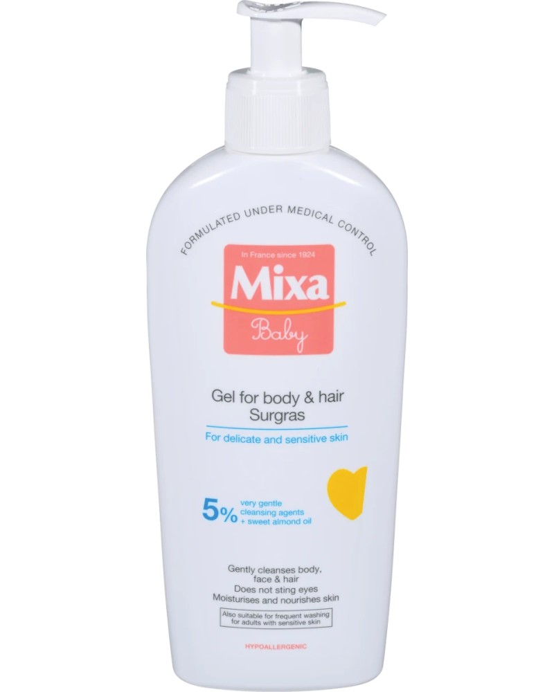 Mixa Baby Gel for Body & Hair -      Mixa Baby -  