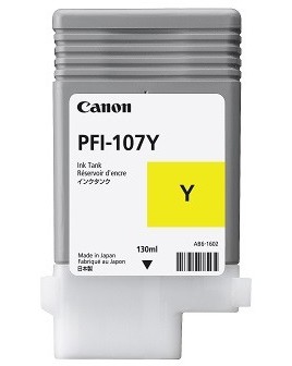 ��������� ������� Canon PFI-107 Yellow - 130 ml - 