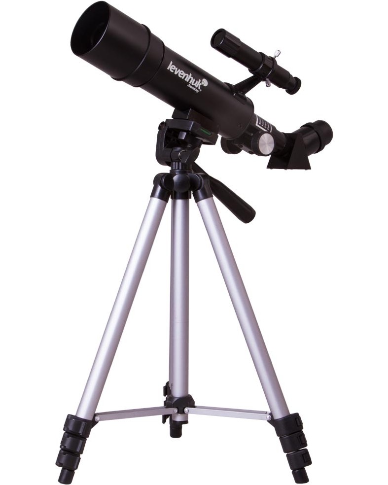Телескоп Levenhuk Skyline Travel 50 Телескоп Levenhuk Skyline Travel 50 - С максимално увеличение 100x и аксесоари - телескоп