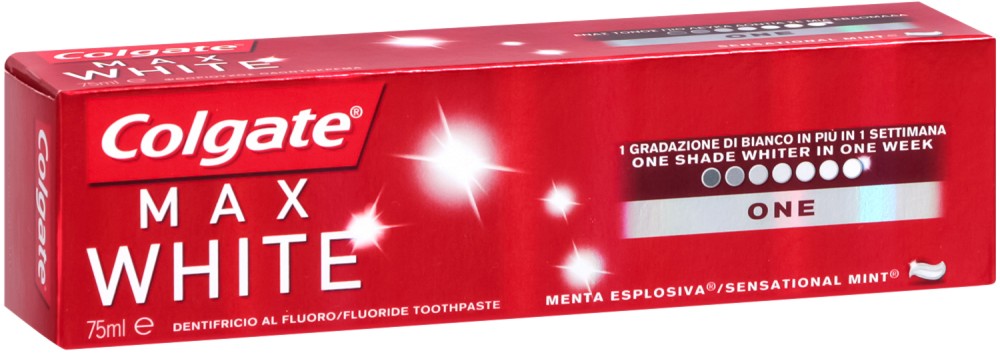 Colgate Max White One Toothpaste -     -   