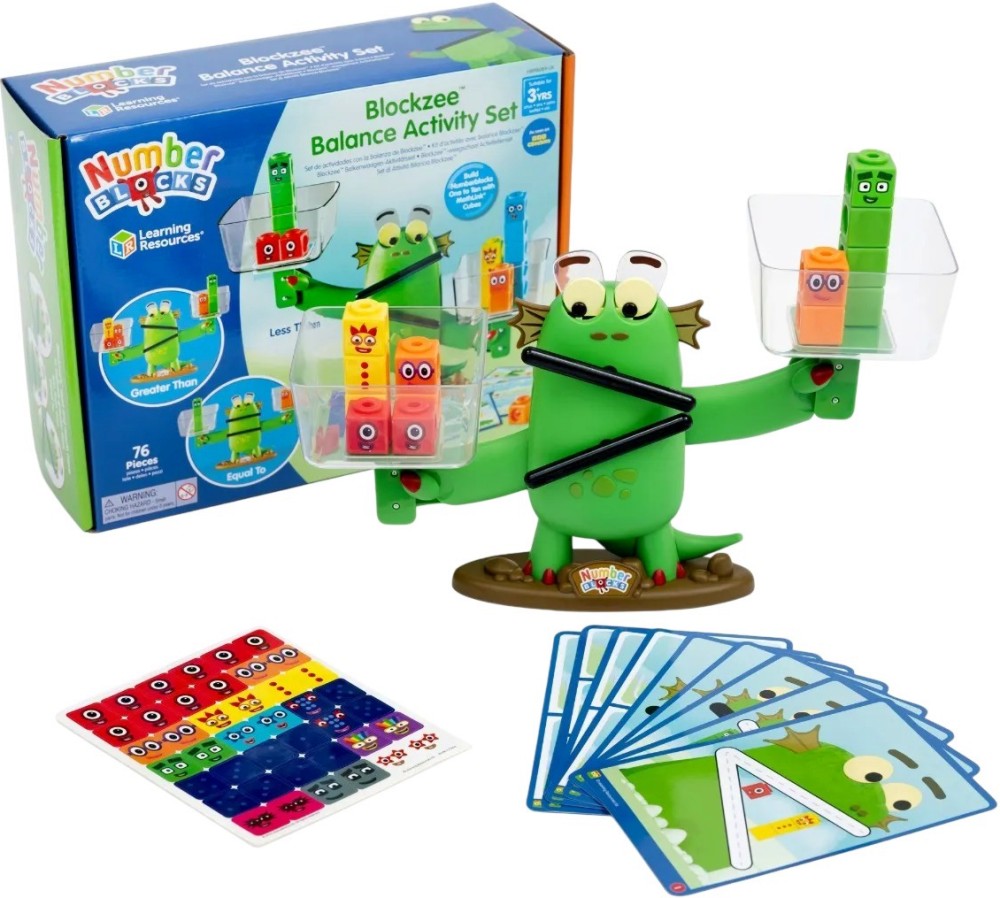 ����� �� ������ Numberblocks Blockzee - � 61 ������� MathLink, ������� ����� � ��������� - ������������� ��������