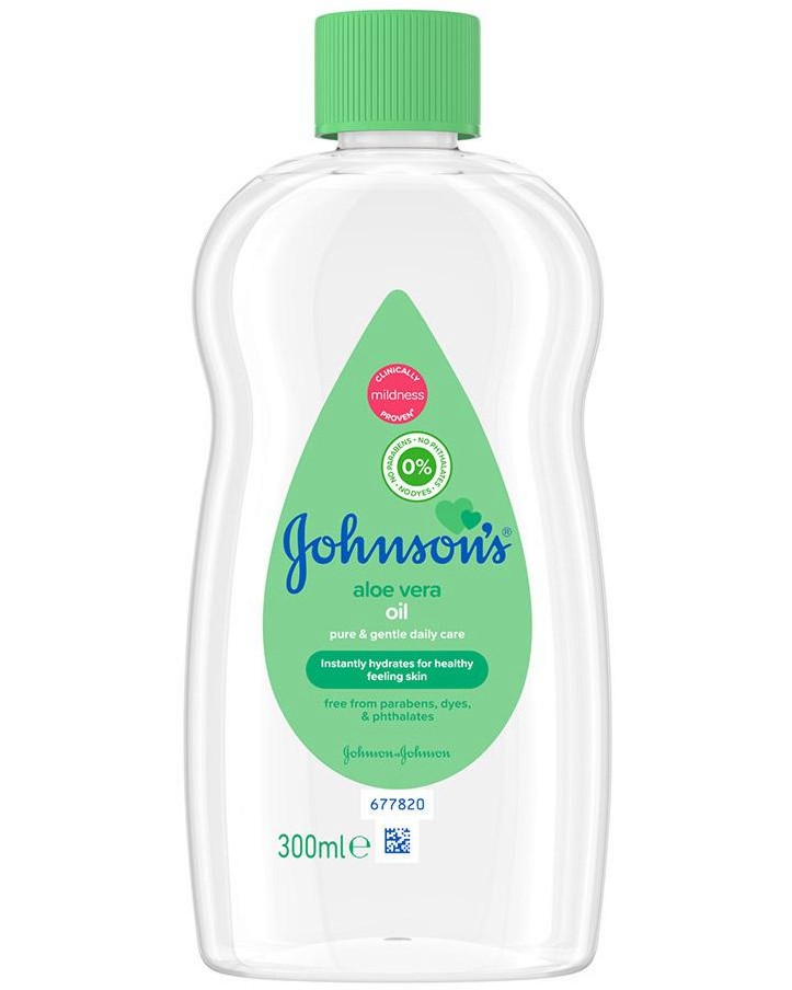 Johnson's Baby Aloe Vera Oil -         - 