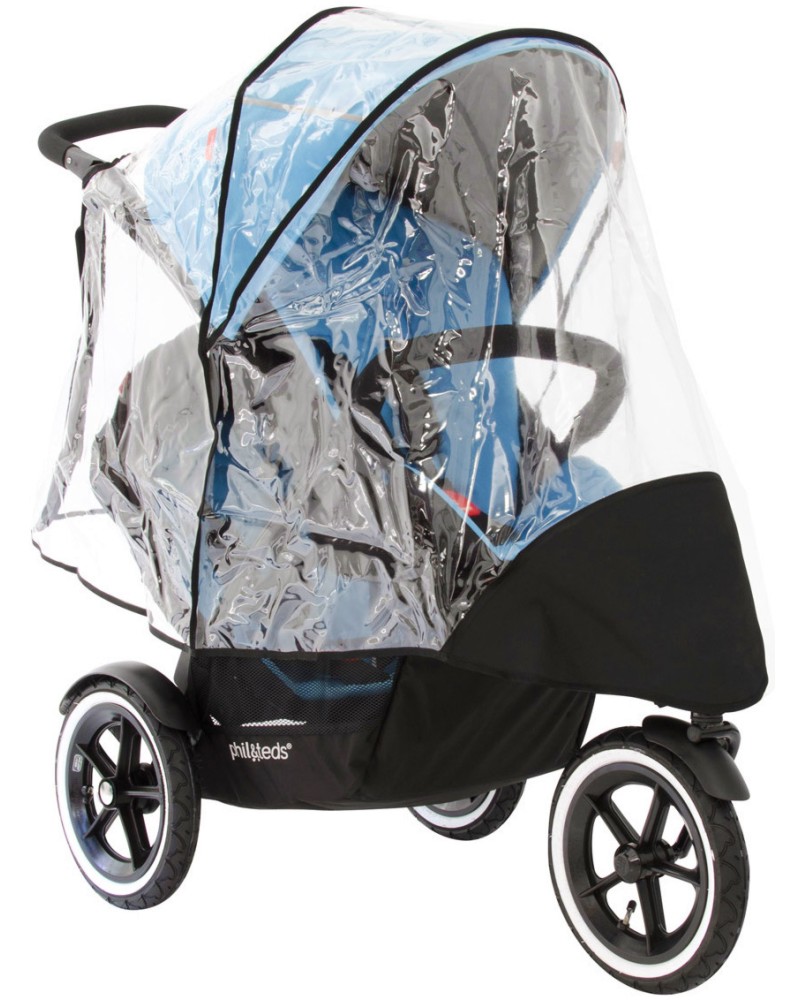 Двоен дъждобран Phil & Teds - За детска количка Navigator - аксесоар