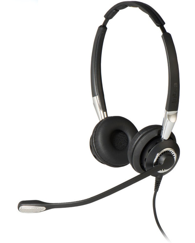 Професионални слушалки Jabra 2400 II Професионални слушалки Jabra 2400 II - С кабел с USB конектор, от серията Biz -