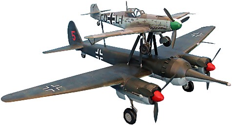   - "Mistel" - 1 Ju 88 A-4 and BF-109 F-4 -   - 