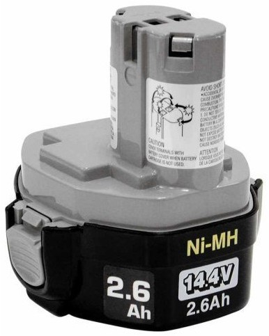 ������� 1434 - 14.4 V/2600 mAh - ������������ ������� �� ����������� "Makita" - �������