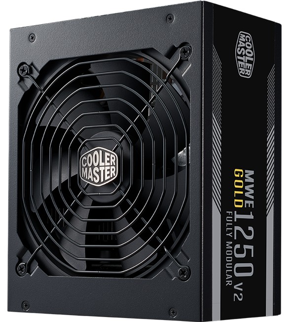 Захранване Cooler Master MWE1250W V2 Захранване Cooler Master MWE1250W V2 - 1250 W, 80 Plus Gold, ATX 3.1 -