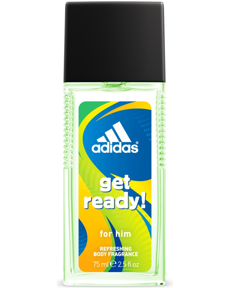Adidas Men Get Ready Body Fragrance -       "Get Ready" - 