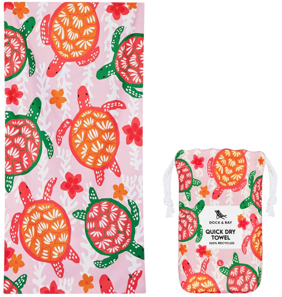   Dock & Bay Turtle - 160 x 90 cm, , 100%   - 
