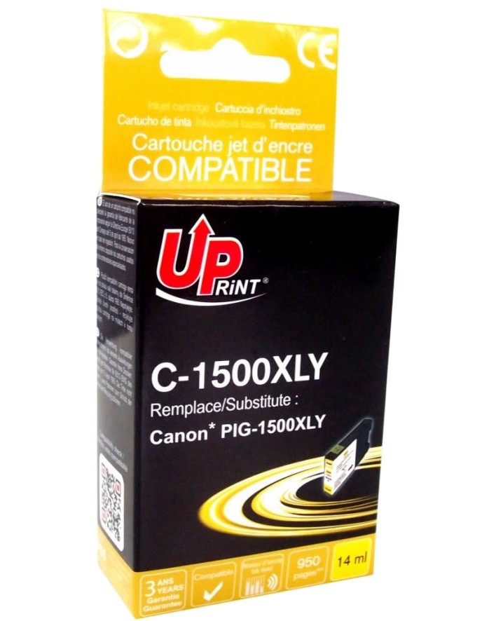 ������ � ������� �� ������� UPrint C-1500XL Yellow - 950 �������� - 