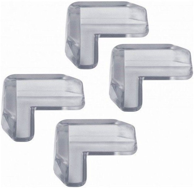 Протектори за ъгли Reer - 4 броя за стъклени или мраморни маси - продукт