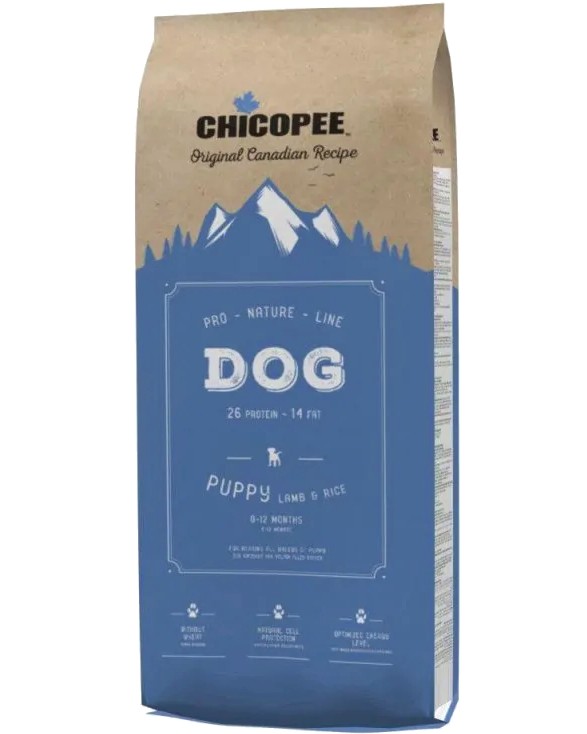 ���� ����� �� ������ CHICOPEE Pro Nature Line Puppy - 20 kg, �� 2 ������ �� 1 ������ - �����