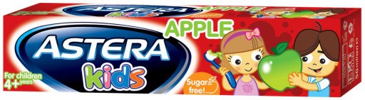 Astera Kids Apple Toothpaste -        , 4+  -   
