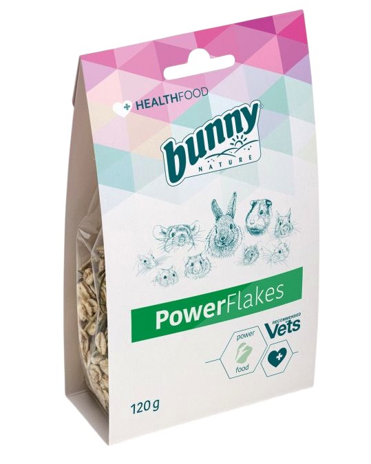         bunny Nature PowerFlakes - 120 g,   HealthFood - 
