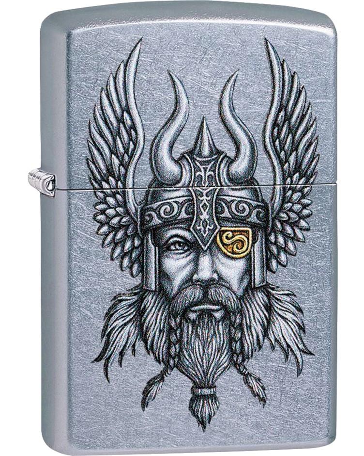 �������������� ������� Zippo Viking Warrior Design - 