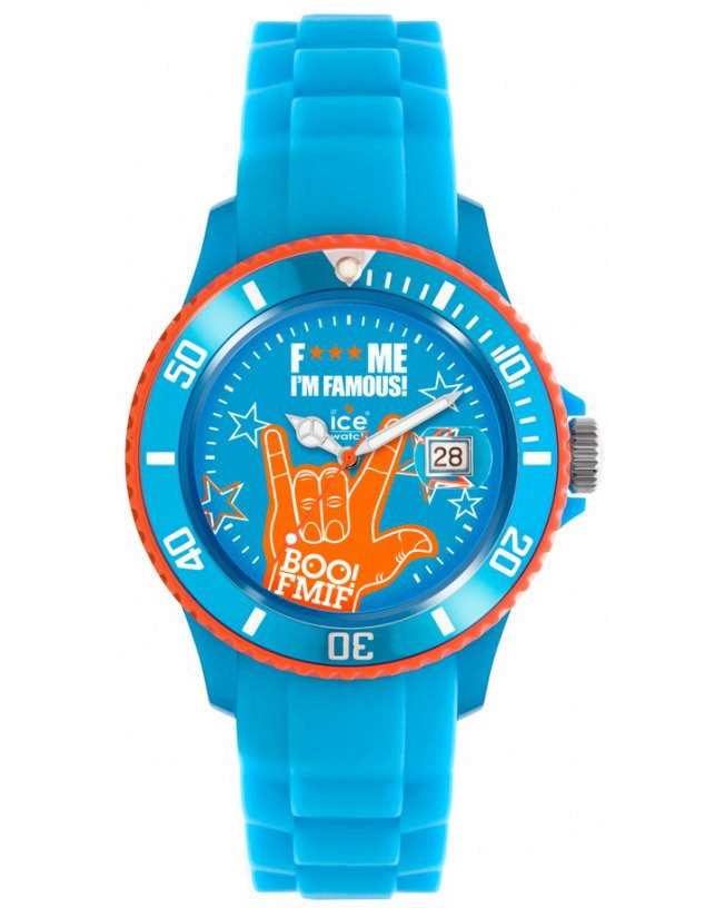  Ice Watch - F*ck Me I'm Famous - Blue Boo -   "F*ck Me I'm Famous" - 