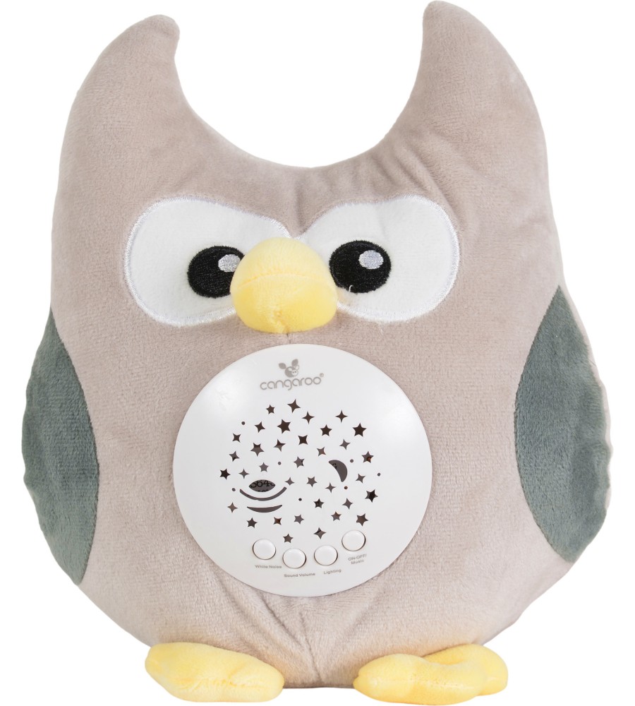 Нощна лампа и проектор Cangaroo Owlie Нощна лампа и проектор Cangaroo Owlie - С мелодии и звуци - продукт