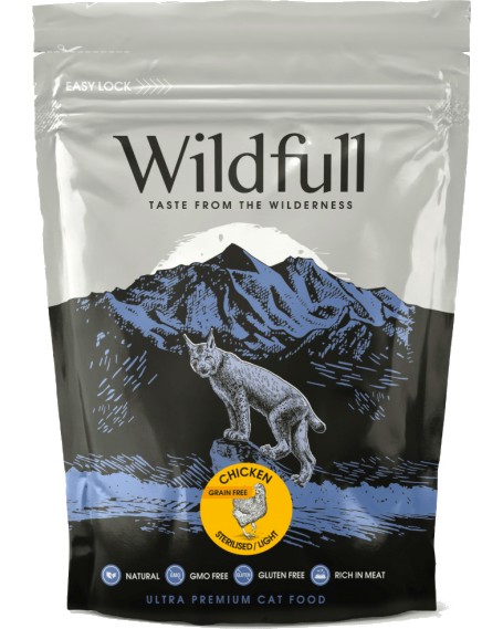      Wildfull Sterilized - 0.4 ÷ 10 kg,   ,    - 