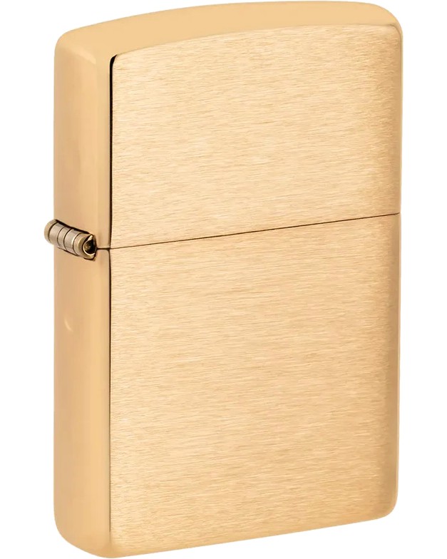 �������������� ������� Zippo Brushed Brass - �� ���������� Classic - 