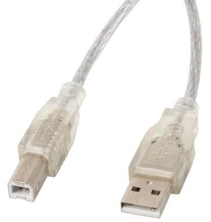  Lanberg USB Type-A male  USB Type-B male 2.0 - 5 m - 