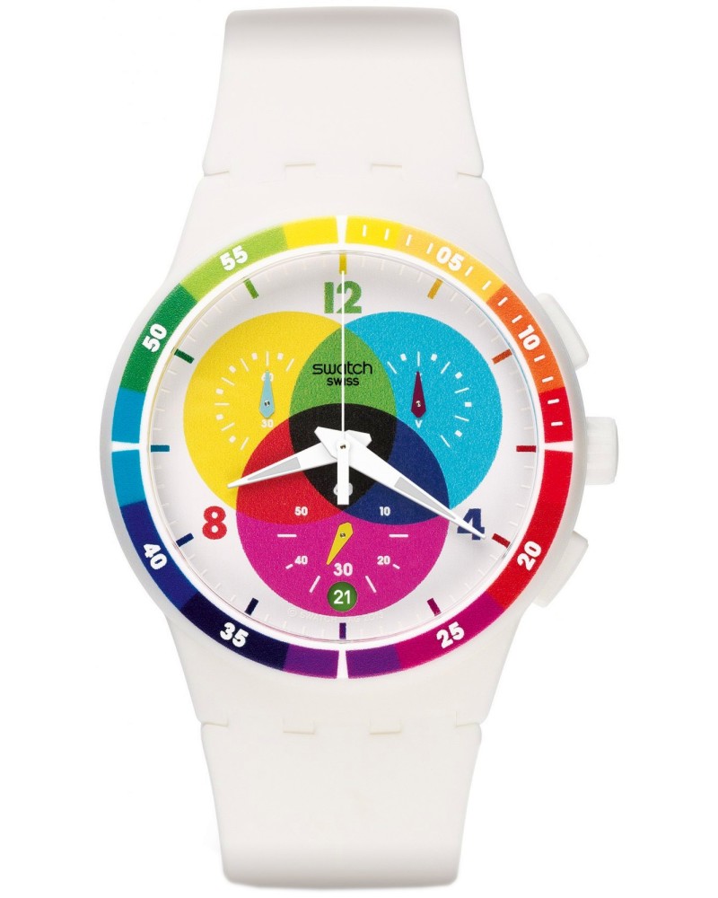�������� Swatch - Chromograph SUSW404 - �� ������� "Original: New Chrono Plastic" - 