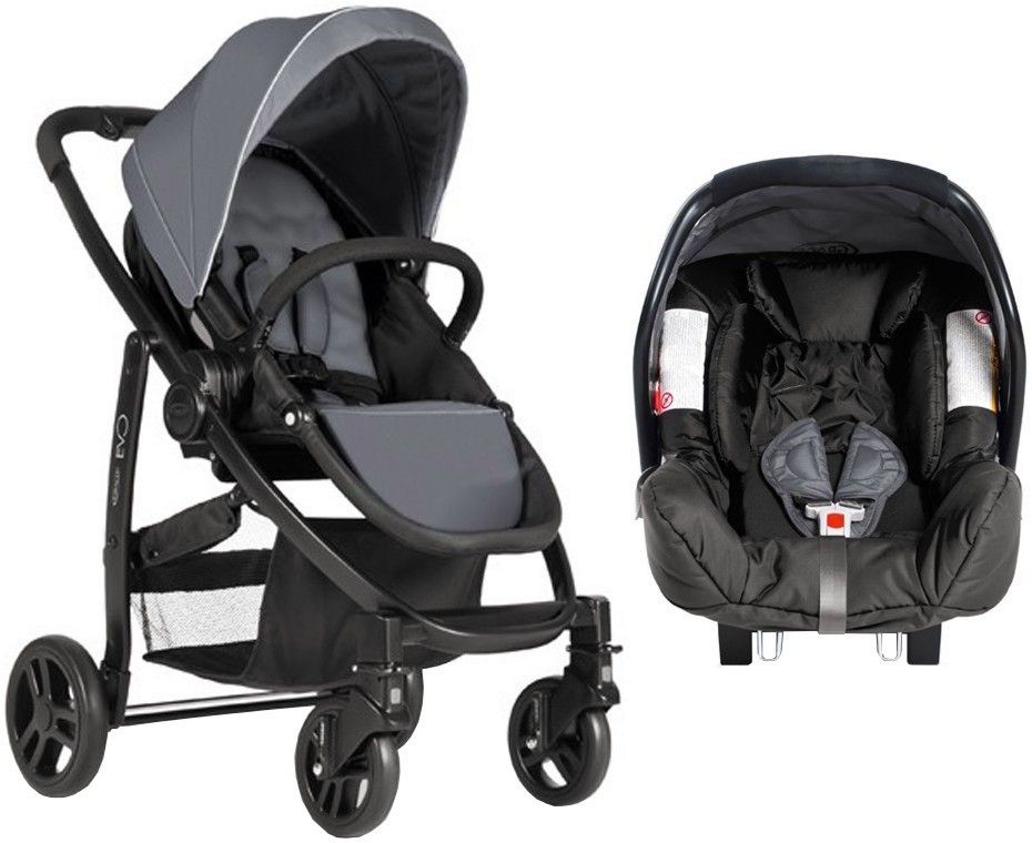 ������� ������� 2 � 1 Graco Evo TS Charcoal - � 4 ������ - �������