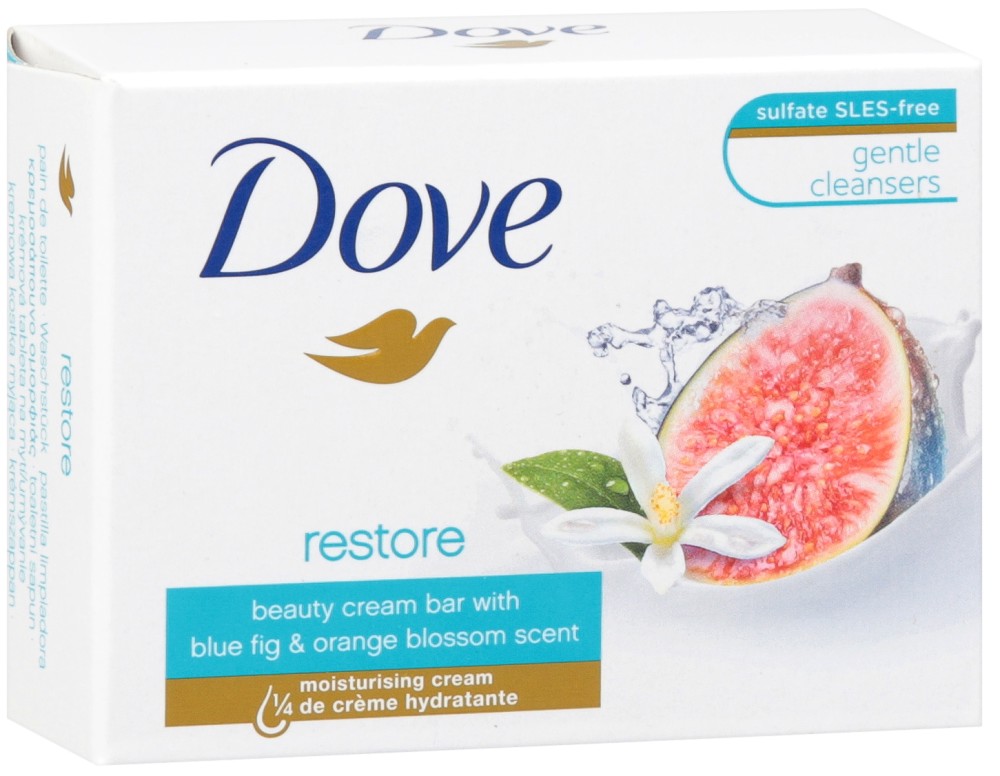 Dove Go Fresh Restore Cream Bar -           Go Fresh - 