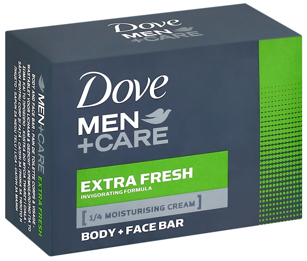 Dove Men+Care Extra Fresh Body & Face Bar -      Men+Care Extra Fresh - 