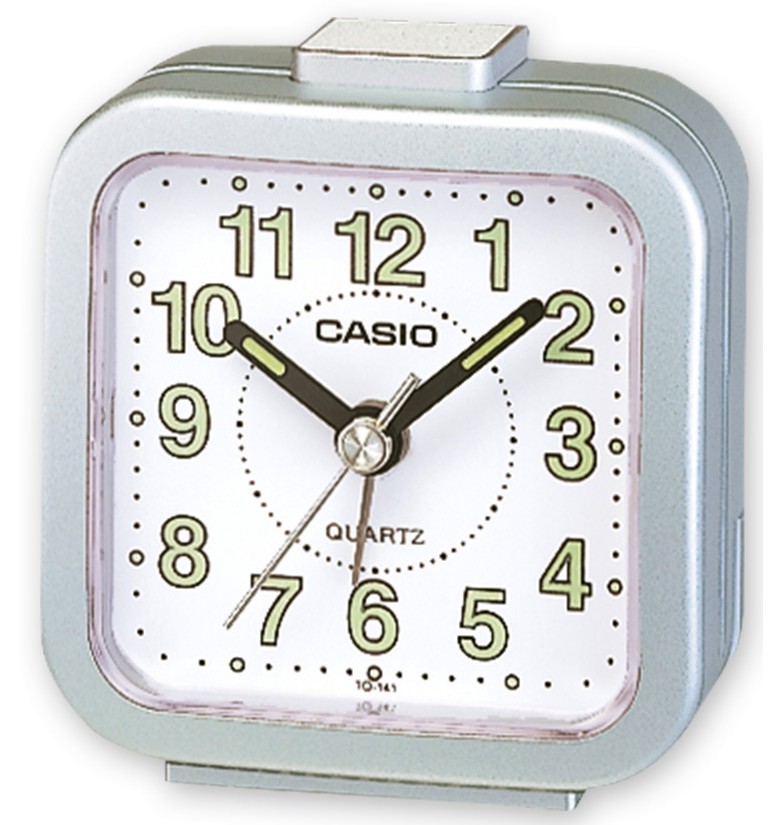 Настолен часовник Casio TQ-141-8EF - От серията "Wake Up Timer" - 
