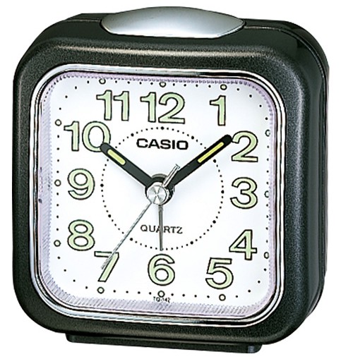 Настолен часовник Casio - TQ-142-1EF - От серията "Wake Up Timer" - 