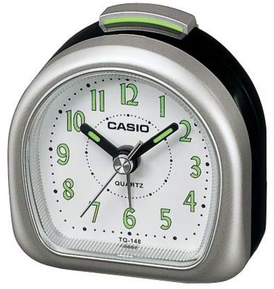 Настолен часовник Casio - TQ-148-8EF - От серията "Wake Up Timer" - 