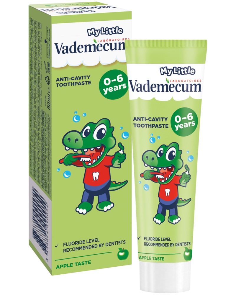 My Little Vademecum Green Apple Toothpaste -           -   
