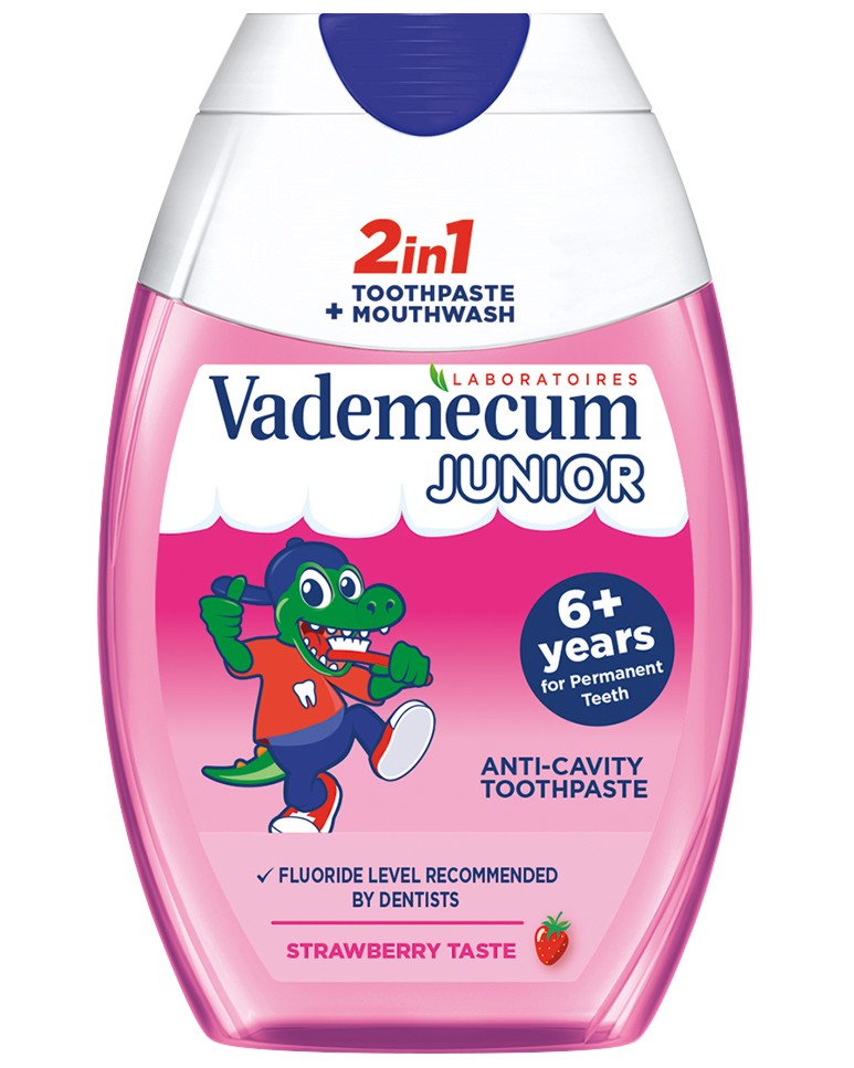 Vademecum 2 in 1 Junior Strawberry -      -   