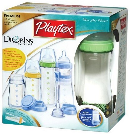 Комплект за новородено Playtex Premium Nurser - С шишета, биберони и аксесоари - шише