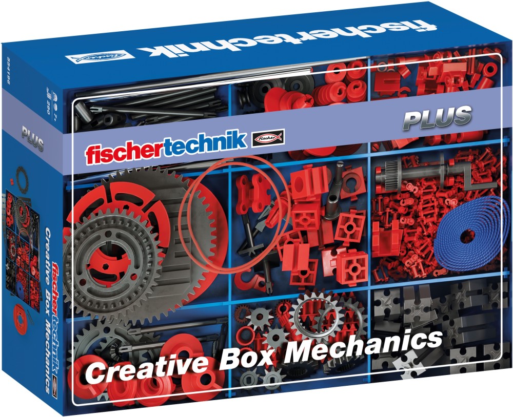  Creative Box Mechanics - Fischertechnik -   Plus - 