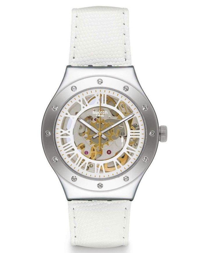  Swatch - Rosetta Bianca YAS109 -   "Irony: Automatic" - 