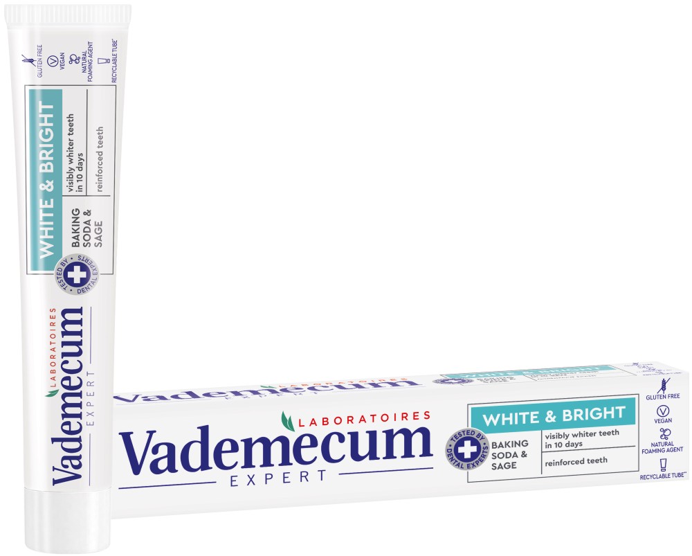Vademecum White & Bright Toothpaste -     -   