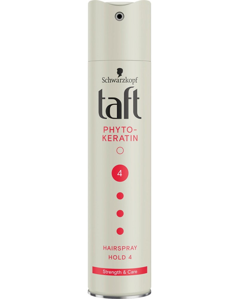 Taft Phyto-Keratin Strength & Care Hairspray -      Keratin - 