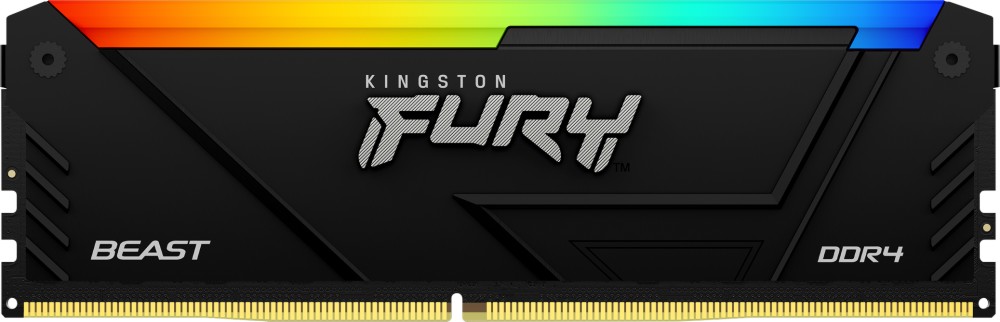RAM памет Kingston FURY Beast KF436C18BB2A/16 RAM памет Kingston FURY Beast KF436C18BB2A/16 - 16 GB, DDR4, 3600 MHz, CL18, Dual Channel -