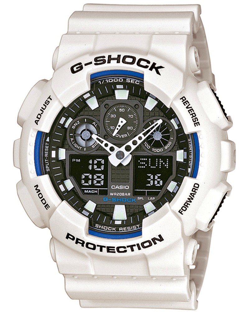 Часовник Casio - G-Shock GA-100B-7AER - От серията "G-Shock" - 