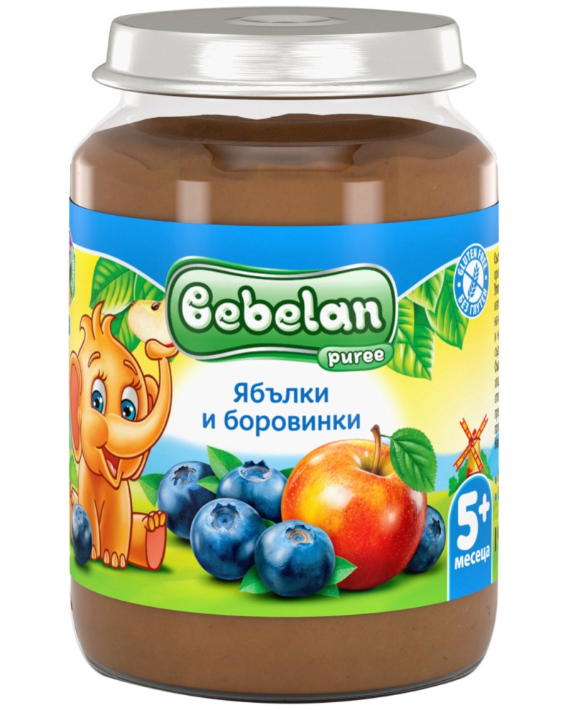      Bebelan Puree - 190 g,  5+  - 