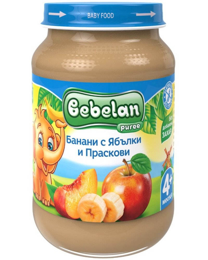        Bebelan Puree - 190 g,  4+  - 