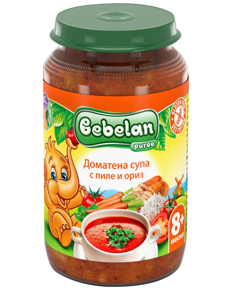       Bebelan Puree - 220 g,  8+  - 